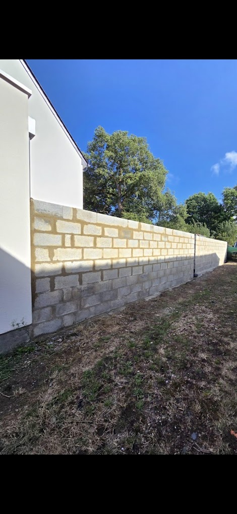 Mur en maçonnerie
